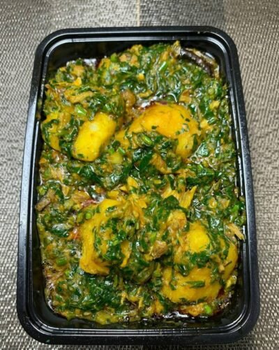 Nigerian Vegetable Yam