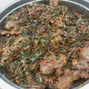 Nigerian Vegetable Beef